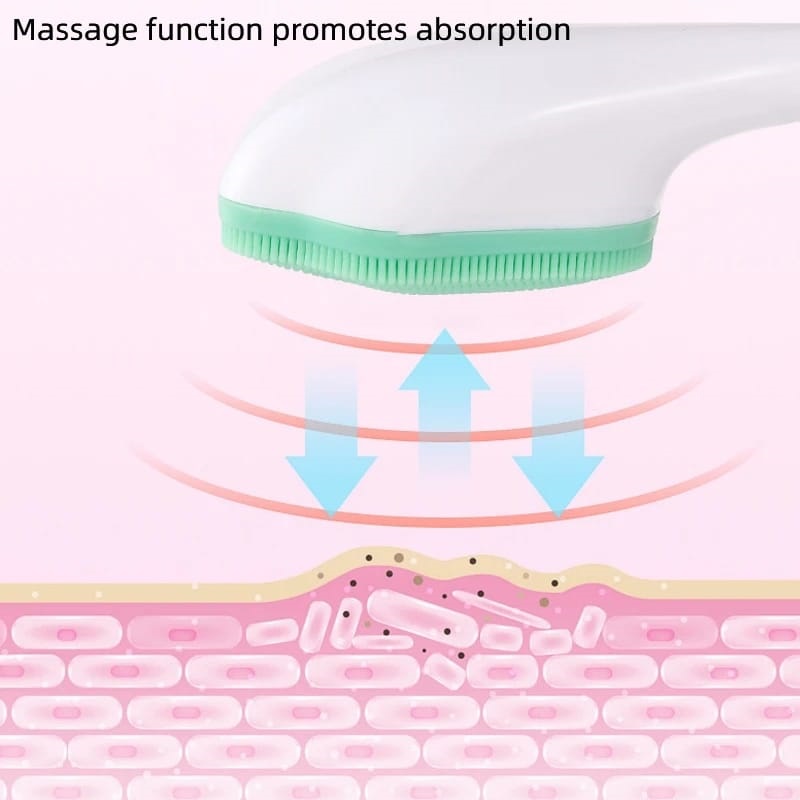 1 Pack Silicone Face Scrubber - Exfoliating and Cleansing Brush
